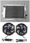 Aluminum Radiator & FAN for 1980-1987 Nissan Patrol 4.0L MQ Petrol  MT 1981 1982 1983 1984 1985 1986