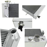 GPI Aluminum Radiator + Fan For 1991-2001  Jeep Cherokee/Comanche 2.5 /4.0 l4/l6  1991 1992 1993 1994 1995 1996 1997 1998 1999 2000 2001