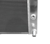 GPI Aluminum Radiator & one fan For 2005-2013 Chevy Corvette Z06 C6 V8 Saab 9-7x Double Oilcooler  2005 2006 2007 2008 2009 2010 2011 2012 2013