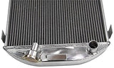 GPI 3 ROW All Aluminum Radiator & fan for FORD CHOPPED CHEVY ENGINE  1932