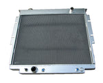 Aluminum radiator +FAN for Ford F250 F350 Pickup V8 Diesel 6.9 7.3 1983-1994 AT /MT 1983 1984 1985 1986 1987 1988 1989 1990 1991 1992 1993 1994