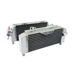 GPI R&L aluminum radiator FOR 2005-2007 Kawasaki KX250 KX 250 2005 2006 2007