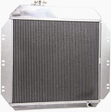 GPI 3ROW Aluminum Radiator & Fan For 1949-1954 Chevy Cars V8 Conversion 1949 1950 1951 1952 1953 1954