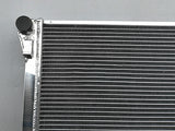 GPI 56mm Aluminum radiator + FAN  for CORVETTE Z06 C5 350 5.7L V8 1997-2004 1997 1998 1999 2000 2001 2002 2003 2004