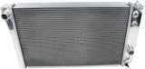 GPI 3ROWS Aluminum Radiator &FAN for 1984-1990 Chevy Corvette w/Small Block/S10 with V8  1984 1985 1986 1987 1988 1989 1990