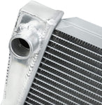 GPI 3ROWS Aluminum Radiator &FAN for 1984-1990 Chevy Corvette w/Small Block/S10 with V8  1984 1985 1986 1987 1988 1989 1990