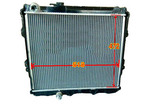 GPI Radiator For 1997-2005 Toyota Hilux LN147 LN147R LN167 LN172 3.0L Diesel H=470MM  MT 1997 1998 1999 2000 2001 2002 2003 2004 2005