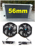 GPI Aluminum Radiator + 2 X FANS For 1977-1984 Ford Falcon V8 6 cylinderl XC XD XE XF FAIRLANE ZH/ZJ/ZK/ZL Manual / auto 1977 1978 1979 1980 1981 1982 1983 1984