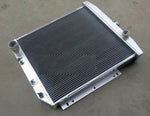 GPI 3ROW Aluminum Radiator +Fan For 1954-1956 Ford Fairlane Car Sedan Wagon Mainline 1954 1955 1956