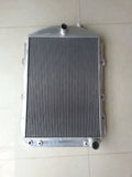 GPI Aluminum radiator & Fans FOR 1938 chevy hot/street Rod 350 V8 W/Tranny Cooler AT 1938