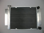 GPI 3core Aluminum Radiator &fan for Mazda RX2 RX3 RX4 RX5 RX7   without Heater pipe MT