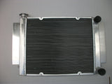 GPI 4 pass 3core Aluminum Radiator for Mazda RX2 RX3 RX4 RX5 RX7  without Heater pipe MT