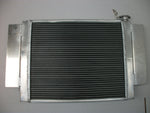 GPI 3core Aluminum Radiator &fan for Mazda RX2 RX3 RX4 RX5 RX7   without Heater pipe MT