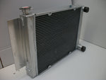 GPI 3core Aluminum Radiator &fan for Mazda RX2 RX3 RX4 RX5 RX7   without Heater pipe MT