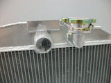 GPI  64mm 3core aluminum radiator & FAN for 1932 32 FORD CHOPPED FORD ENGINE AT