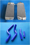 Aluminum radiator & hose FOR  2007-2009  Yamaha YZF250 YZ250F YZ 250F  YZ 250 F YZF 250  2007 2008 2009