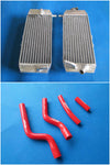 Aluminum radiator & hose FOR  2007-2009  Yamaha YZF250 YZ250F YZ 250F  YZ 250 F YZF 250  2007 2008 2009