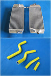 Aluminum radiator & hose FOR  2007-2009  Yamaha YZF250 YZ250F YZ 250F  YZ 250 F YZF 250  2007 2008 2009