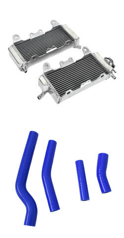 GPI Aluminum Radiator& HOSE For 2007-2009 Yamaha YZ450F / WR450F 2007-2011 2007 2008 2009 2010 2011