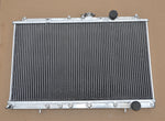 GPI 52MM aluminum radiator +FAN for MITSUBISHI EVO1/2/3 Lancer EVO 1 2 3 Race  I II III