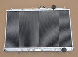 GPI 52MM aluminum radiator +FAN for MITSUBISHI EVO1/2/3 Lancer EVO 1 2 3 Race  I II III