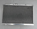 GPI 52MM aluminum radiator +FAN for MITSUBISHI EVO1/2/3 Lancer EVO 1 2 3 Race  I II III