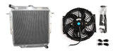 GPI ALUMINUM RADIATOR & FAN For TOYOTA LANDCRUISER 70 SERIES FJ73/FJ75 PETROL 1985-1993 1985 1986 1987 1988 1989 1990 1991 1992 1993