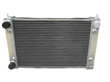 GPI Aluminum Alloy Radiator & fans For 1986-1992 VW GOLF GTI MK2 16V  1986 1987 1988 1989 1990 1991 1992