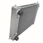 GPI Aluminum Alloy Radiator & Shroud & fans For 1986-1992 VW GOLF GTI MK2 16V  1986 1987 1988 1989 1990 1991 1992