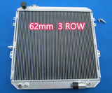 GPI 62MM 3 ROW aluminum radiator For toyota HILUX LN106 LN111 Diesel 1988-1998 1988 1989 1990 1991 1992 1993 1994 1995 1996 1997 1998 AT/MT 89