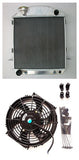 GPI Aluminum radiator +FAN for Ford model-T Bucket Ford engine 1924-1927 1924 1925 1926 1927