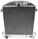 GPI 64mm 3core aluminum radiator + Fan for 1932 Ford Hiboy Hi-Boy Ford engine