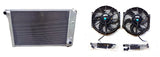 GPI 3 ROW Aluminum Radiator & FANS for 1977-1982 Chevy Corvette  1977 1978 1979 1980 1981 1982