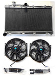 GPI Aluminum Radiator & FANS For Subaru Outback Liberty BL BP 2.0L 2.5L Non-Turbo MT 2003-2009 2003 2004 2005 2006 2007 2008 2009