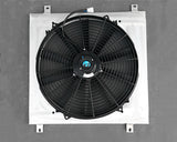 GPI 3CORE race aluminum radiator + SHROUD+FAN for datsun 1200 manual 1970-1976 1970 1971 1972 1973 1974 1975 1976