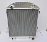 GPI 3core radiator+16''fan FOR model-T chev Bucket ford GRILL SHELLS 1917-1927 HOTROD 1917 1918 1919 1920 1921 1922 1923 1924 1925 1926 1927