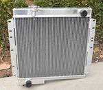 GPI 62mm 3 ROW ALUMINUM RADIATOR+16''fan For TOYOTA LAND CRUISER BJ40 BJ42 3.0 Diesel 1974-1984 MT  1974 1975 1976 1977 1978 1979 1980 1981 1982 1983 1984