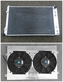 52MM aluminum radiator +shroud+fan for Holden Commodore VY V8 2002 2003 2004