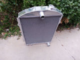 GPI Aluminum radiator FOR 1938 chevy hot/street Rod 350 V8 W/Tranny Cooler AT 1938