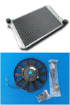 GPI Aluminum alloy radiator & FAN for MG Midget 1275 MT Manual 1967-1974 1967 1968 1969 1970 1971 1972 1973 1974