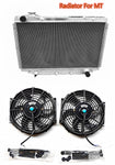 GPI Aluminum Radiator+Fans for 1990-1998 TOYOTA Land Cruiser 80 Series HDJ80/HZJ80 HDJ 80/HZJ 80  MT 1990 1991 1992 1993 1994 1995 1996 1997 1998