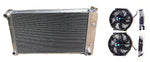 GPI 3Row Aluminum radiator +fans for 1970 - 1981 Pontiac Firebird Trans Am 1970 1971 1972 1973 1974 1975 1976 1977 1978 1979 1980 1981