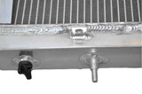 52MM Aluminum Radiator & FANS for Nissan Skyline R33 R34 GTR GTST RB25DET MT 1994-1998 1994 1995 1996 1997 1998