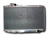 GPI Aluminum Radiator +Shroud+ Fan for 1993-1998 Toyota Supra Mark 4 IV JZA80 Turbo MT TURBO  1993 1994 1995 1996 1997 1998