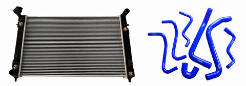 RADIATOR + HOSE FOR HOLDEN COMMODORE VT (SERIES 1 & 2)  VX V6 AT/MT 2 Oil Cooler