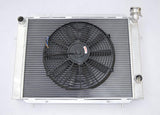 GPI 2ROWs Holden Commodore VB VC VH VK V6 Manual aluminum alloy radiator + fan