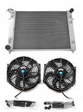 GPI  50MM  Aluminum Radiator & Two Fans For Holden Commodore VN VG VP VR VS V6 3.8L AT/MT 1988-1997 1988 1989 1990 1991 1992 1993 1994 1995 1996 1997