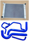 Aluminum Radiator + Hose+Fans for 1988-1997 Holden Commodore VN VG VP VR VS V6 3.8L 1989 1990 1991 1992 1993 1994 1995 1996