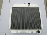 GPI 3 ROW 64MM Aluminum Radiator +16''fan for 1951-1954 CHEVY W/COOLER 1951 1952 1953 1954