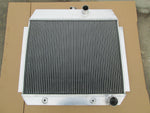 GPI 3 ROW 64MM Aluminum Radiator +16''fan for 1951-1954 CHEVY W/COOLER 1951 1952 1953 1954